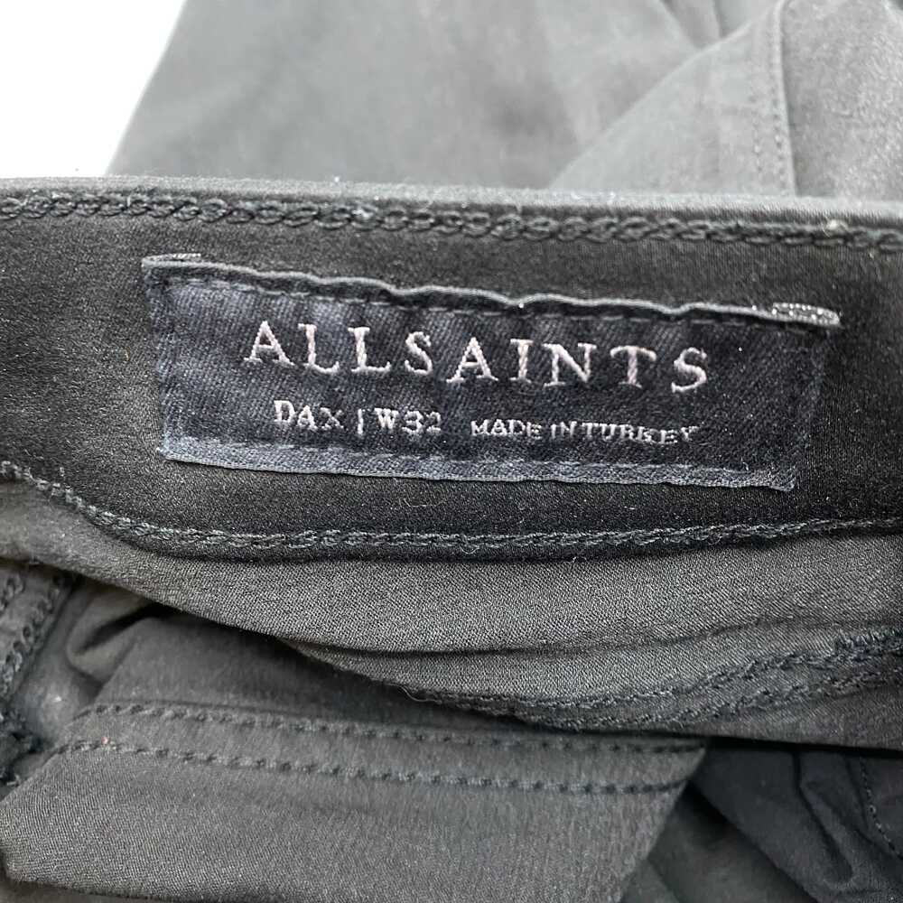 All Saints Black Skinny Jeans | Women’s Plus 32 Regular Dax - Picture 3 of 5